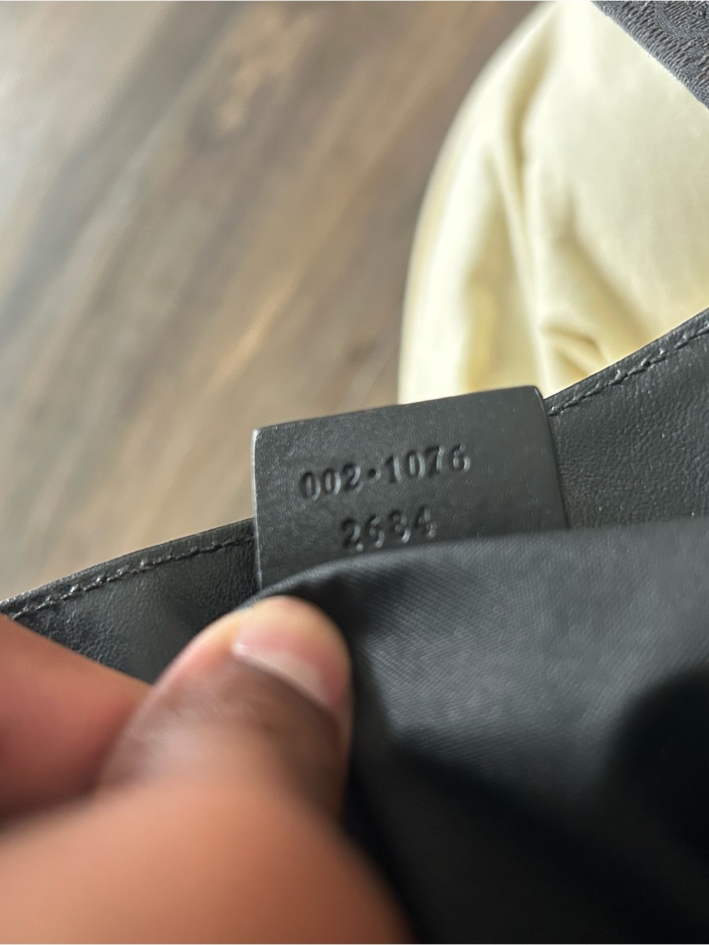 Gucci Black GG Monogram Shoulder Bag - Picture 5 of 7